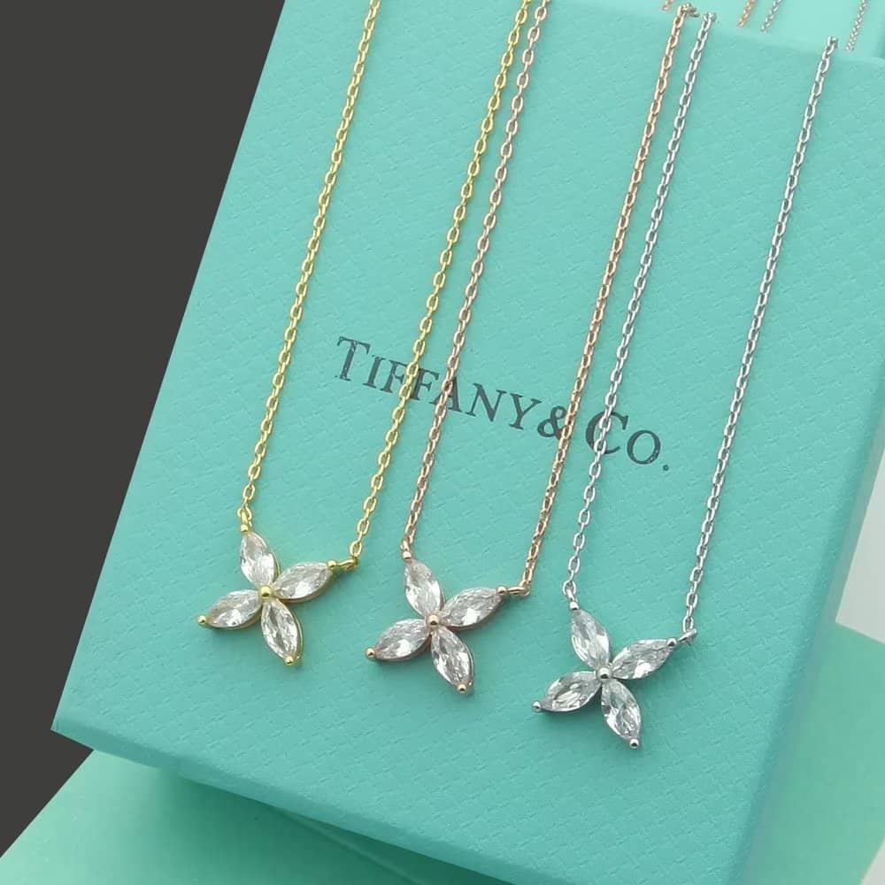 Wholesale T*f*ny Logo Necklace