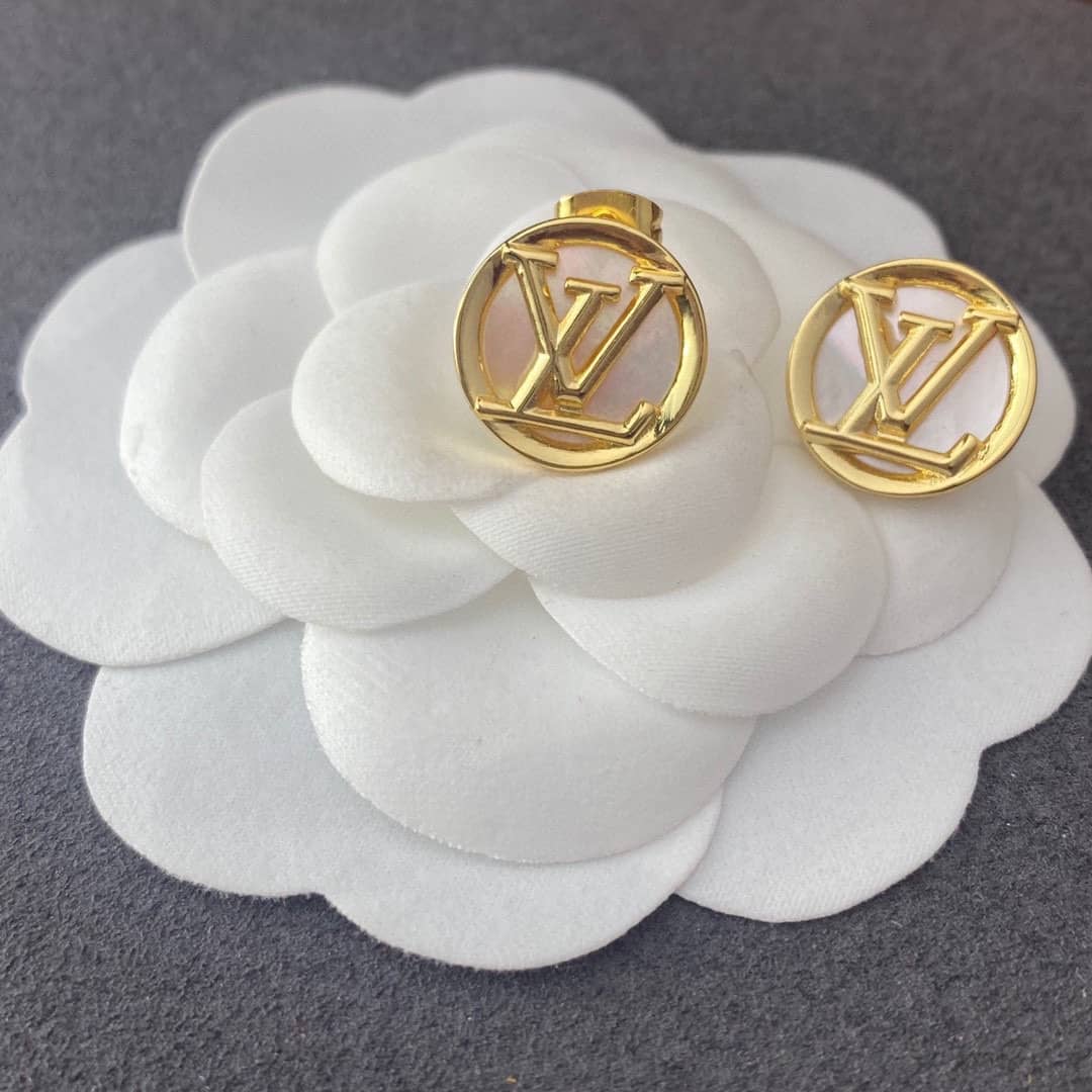 Fake L0vis Vvtt0n Logo Earring