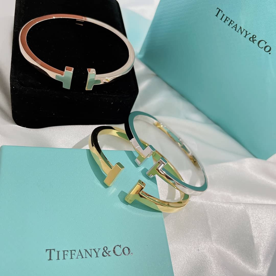 Fake T*f*ny Logo Bracelet