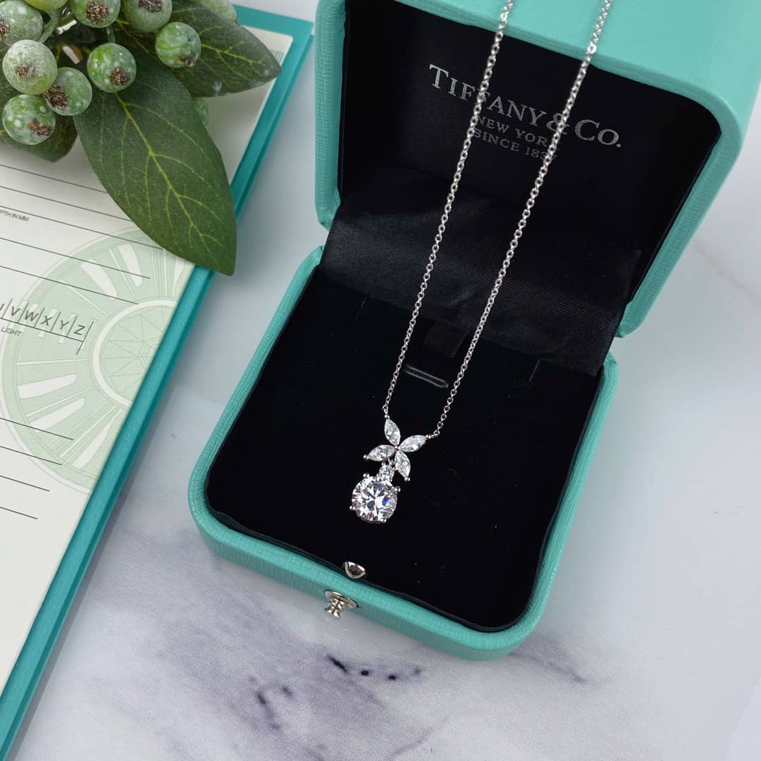 Wholesale T*f*ny Logo Necklace