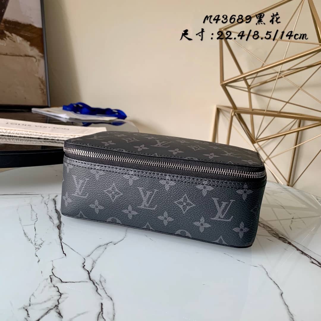L0vis Vvtt0n Packing Cube MM Monogram Canvas Replica Bag Black M43689