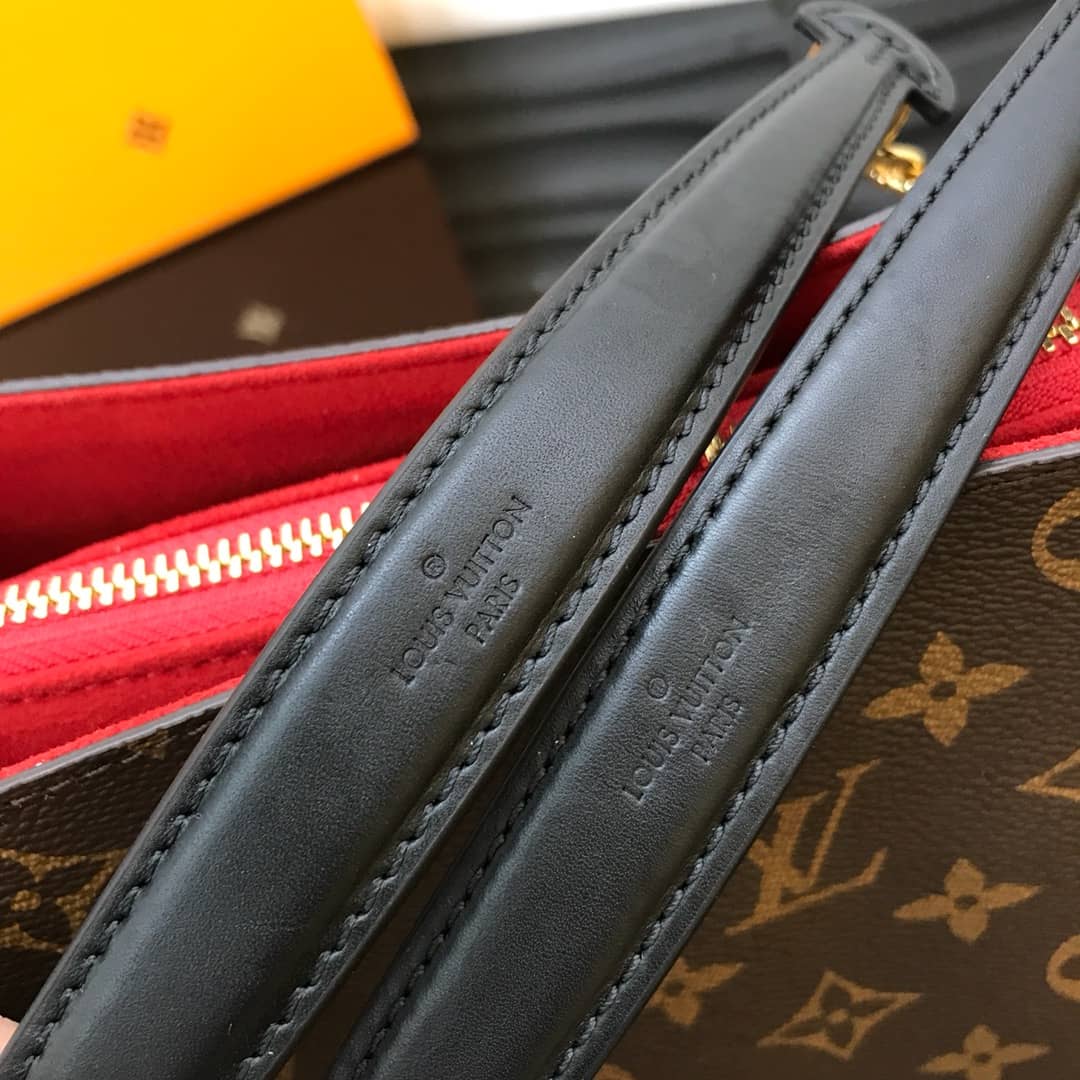 L0vis Vvtt0n Surene MM Monogram Chain Shoulder Bag Replica Red M43772