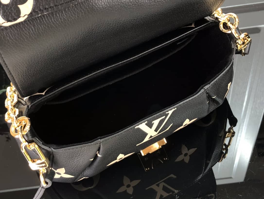 L0vis Vvtt0n Favorite Monogram Empreinte Leather Replica Shoulder Bag Black M45836