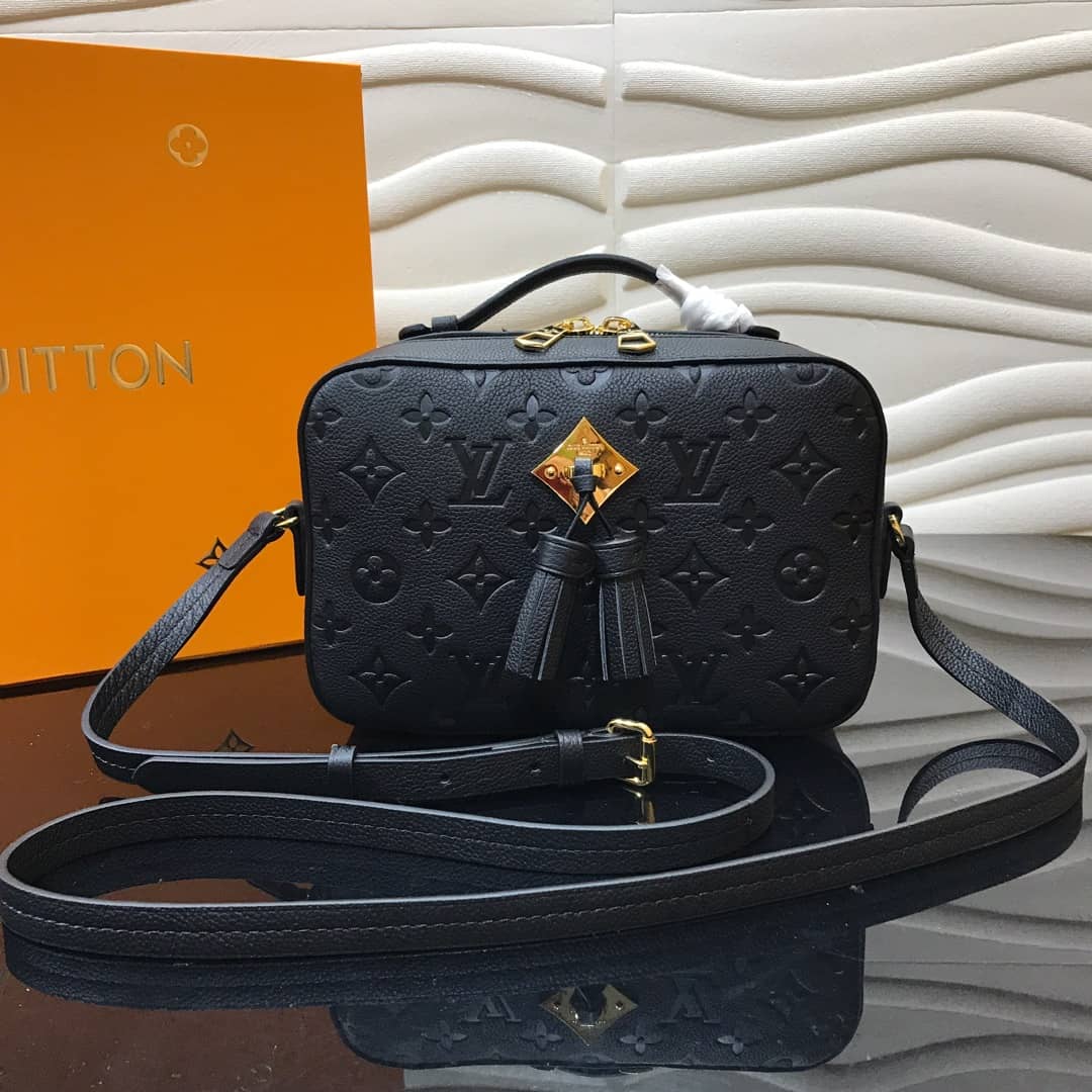 L0vis Vvtt0n Monogram Empreinte Saintonge Replica Bag Black M44606