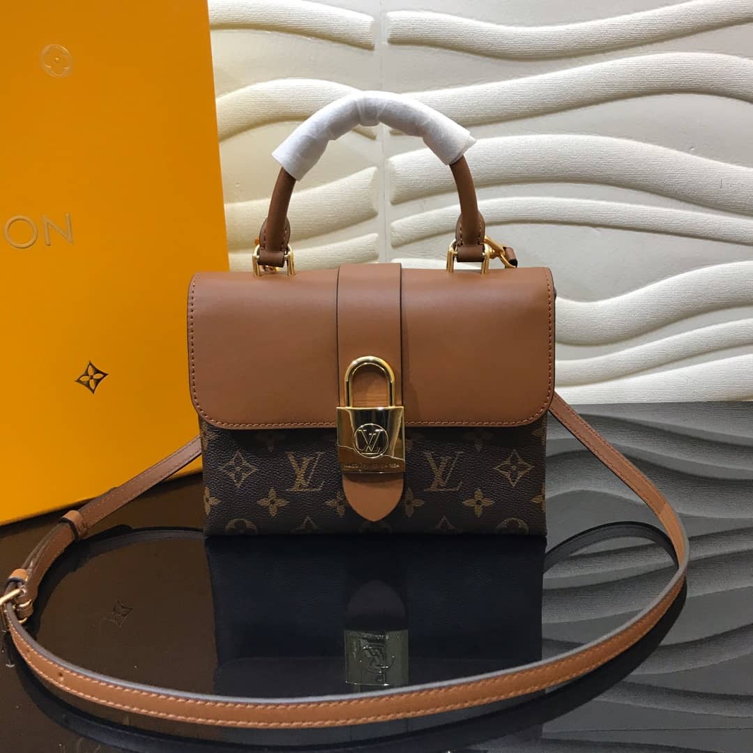 L0vis Vvtt0n Locky BB Replica Crossbody Bag Brown M44321
