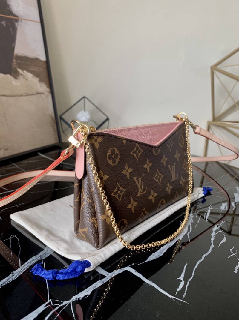 L0vis Vvtt0n Pallas Replica Clutch Monogram 2way Pink M41638