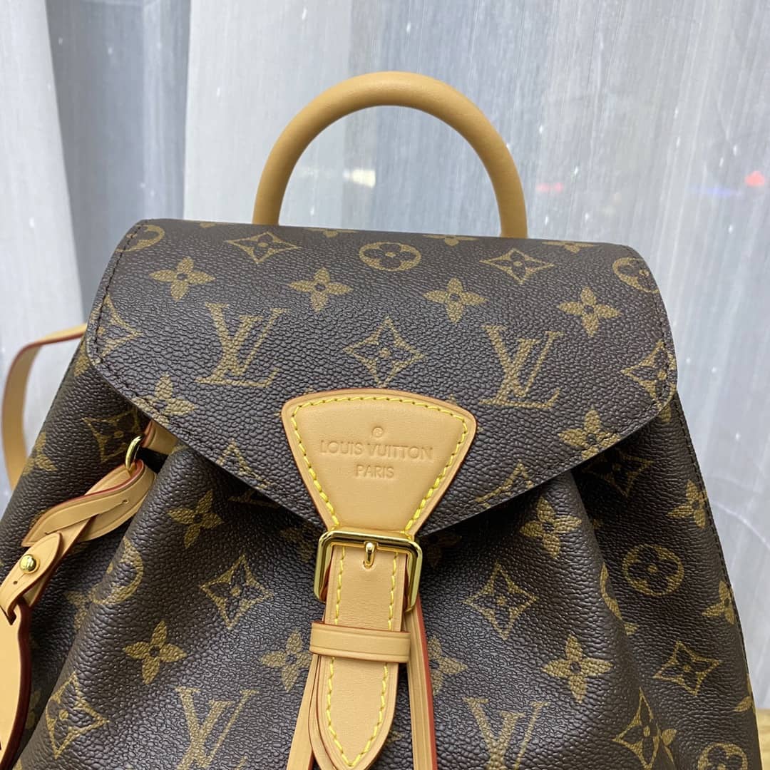 Best Replica L0vis Vvtt0n Monogram Canvas Montsouris BB Replica Bag M45516 Brown(ColaReps)