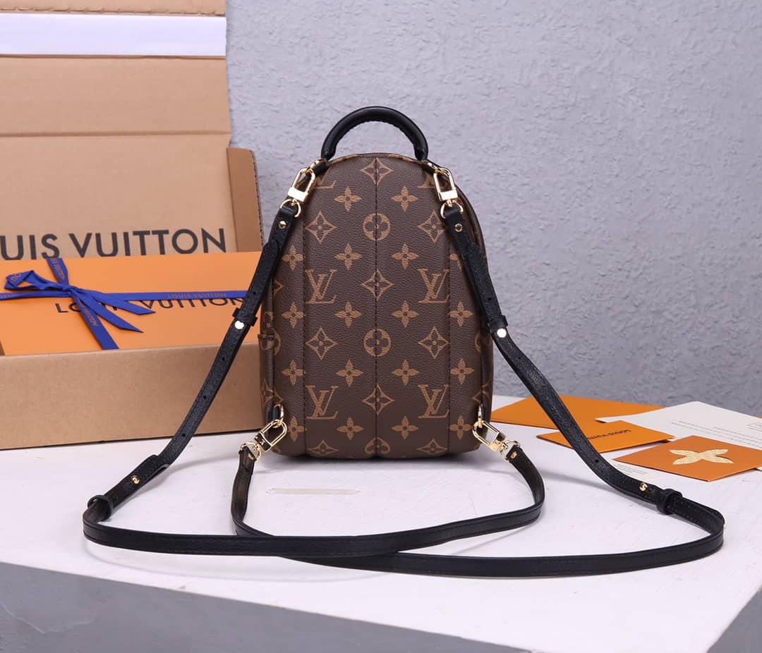 L0vis Vvtt0n Palm Springs Mini Replica Backpack Brown M44873