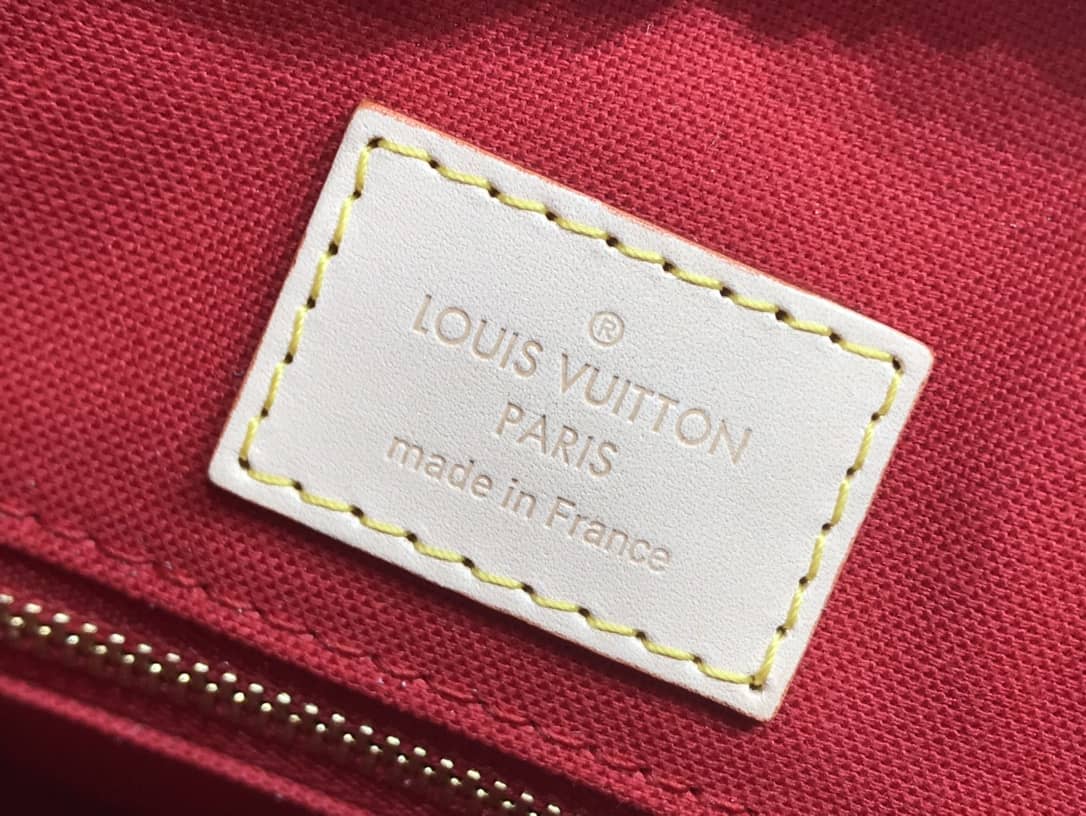 LV Tote Dupe Monogram Sac Plat Petit Tote Replica M45847
