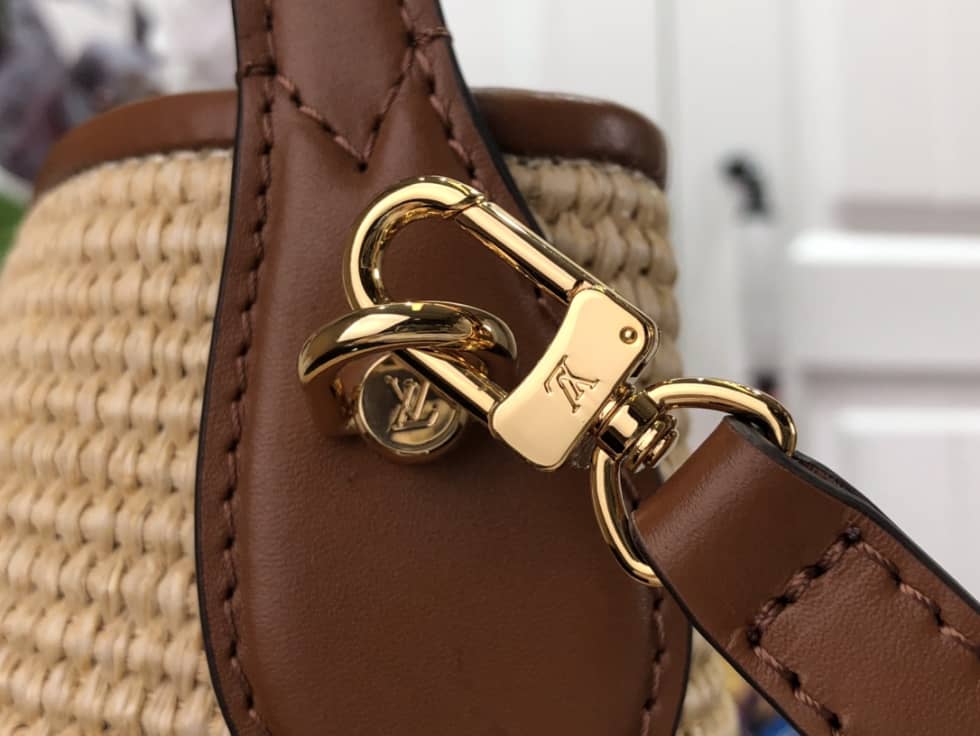 L0vis Vvtt0n Petit Caramel Brown M59962 Replica Bucket Bag
