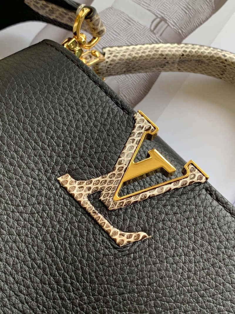 L0vis Vvtt0n Capucines Mini Replica Bag Black M55921