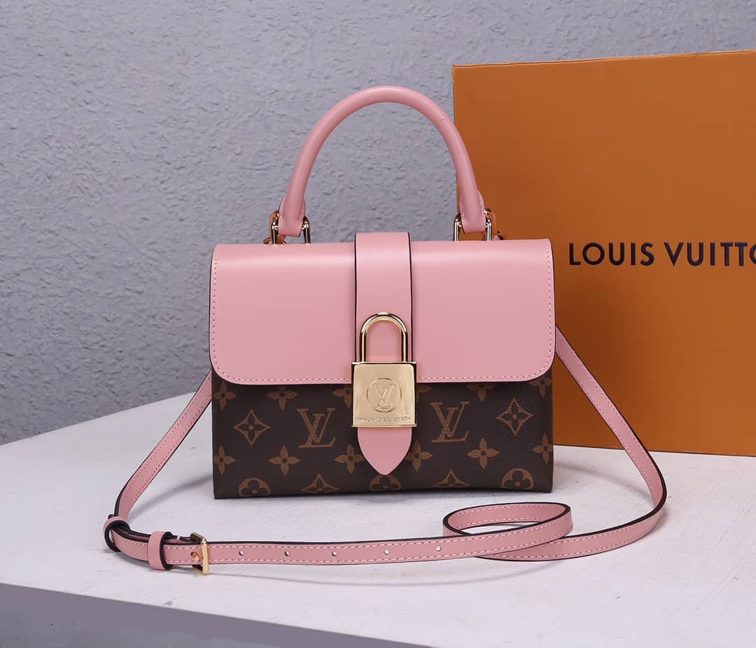 L0vis Vvtt0n Locky BB 2way Replica Shoulder Bag Pink M44141