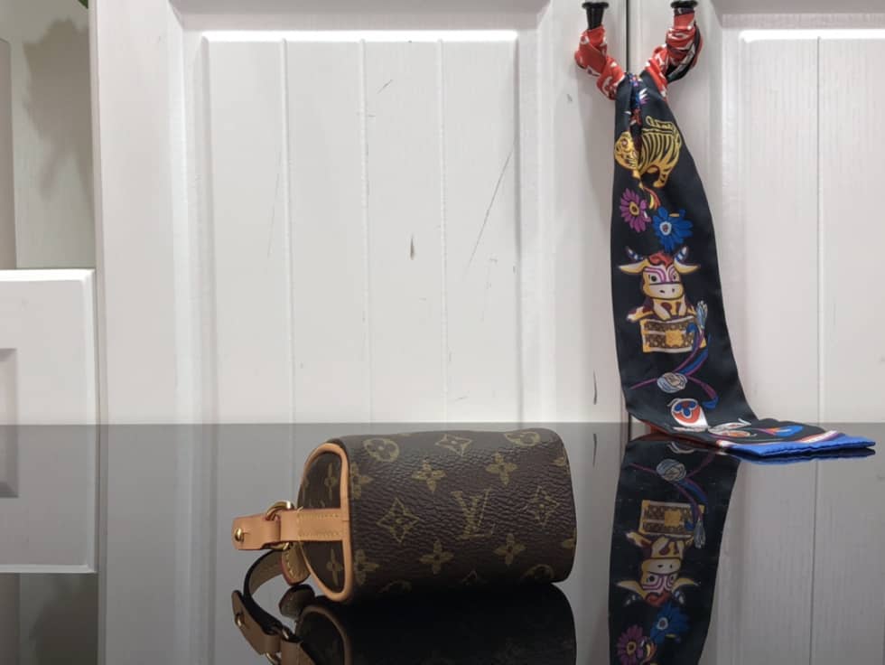 LV Bag Charm Dupe Nano Speedy Monogram M00544