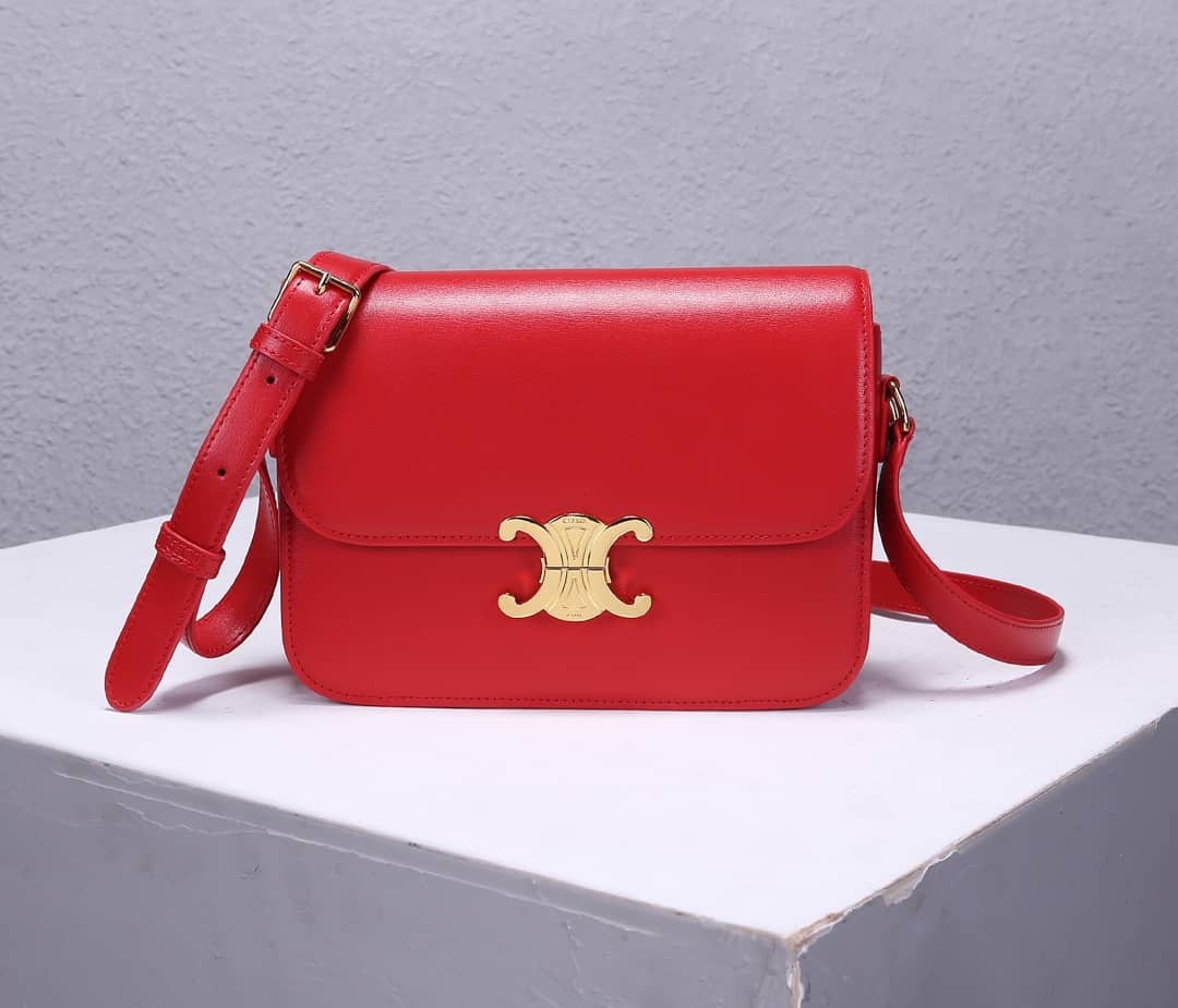 Ce1i*e Bag Dupe Triomphe Micro Luggage Replica Bag
