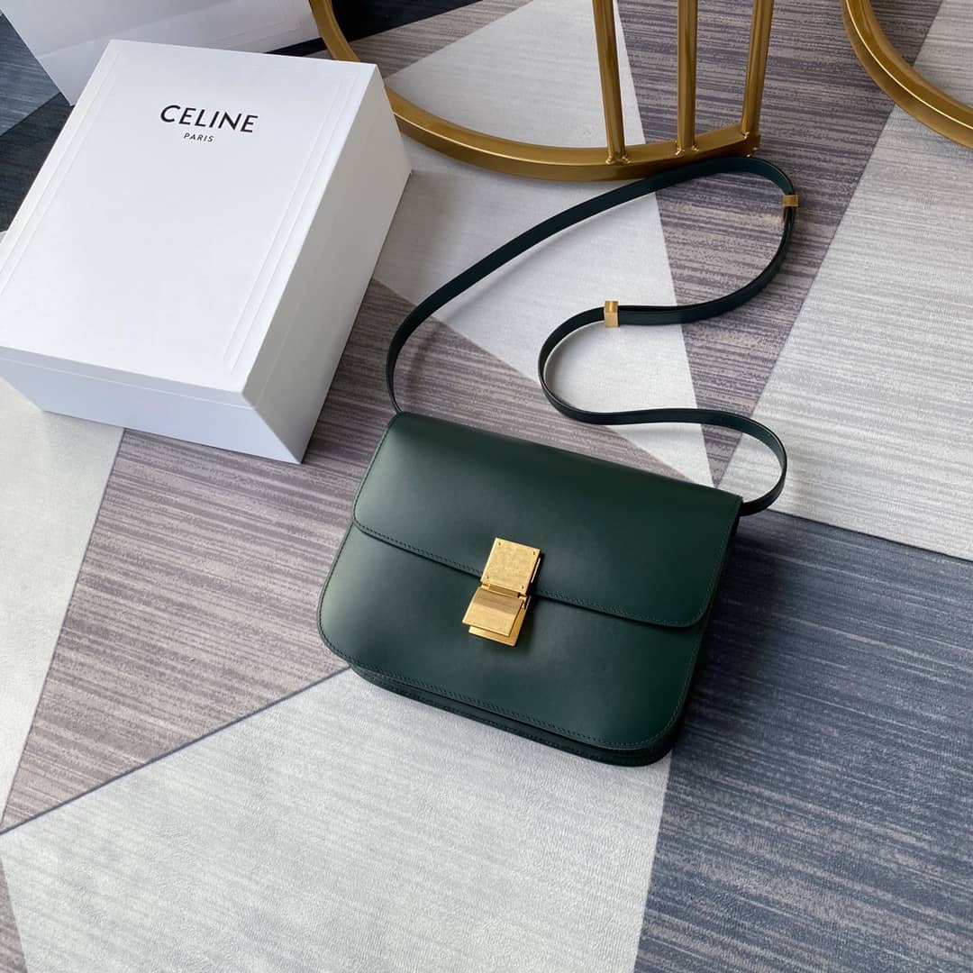 Ce1i*e Box Bag Dupe Teen Classic Box Replica Bag