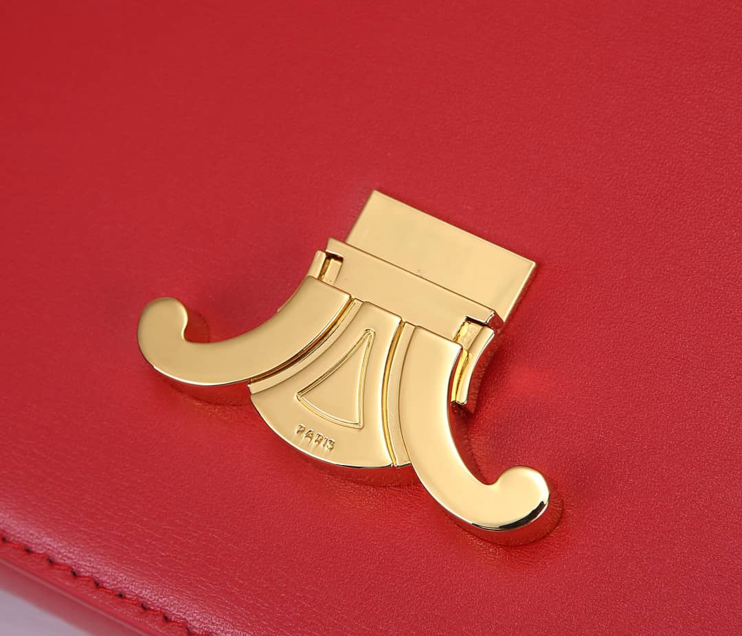 Ce1i*e Dupe Triomphe Micro Luggage 18.5CM Replica Bag