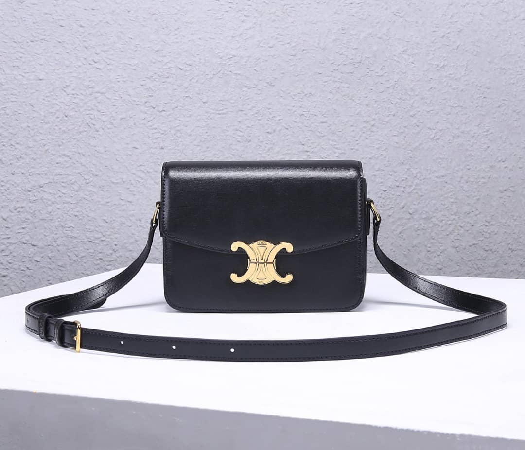 Ce1i*e Bag Dupe Triomphe Micro Luggage 18.5CM Replica Bag