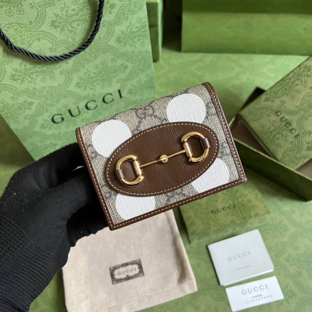 Gvc*1 1955 Horsebit Card Case Replica 621887