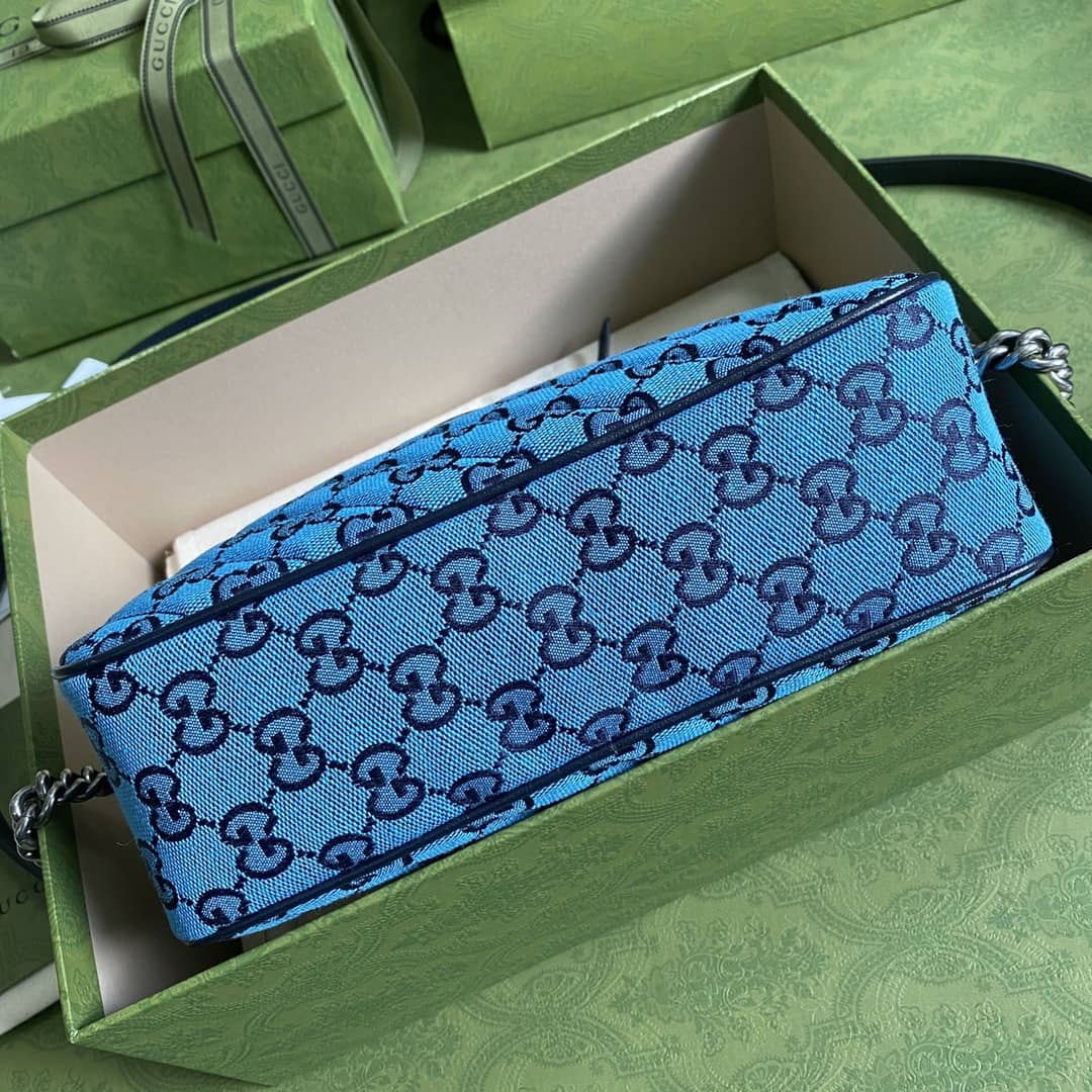 Gvc*1 Marmont Dupe GG Small Matelassé Shoulder Bag Replica 447632