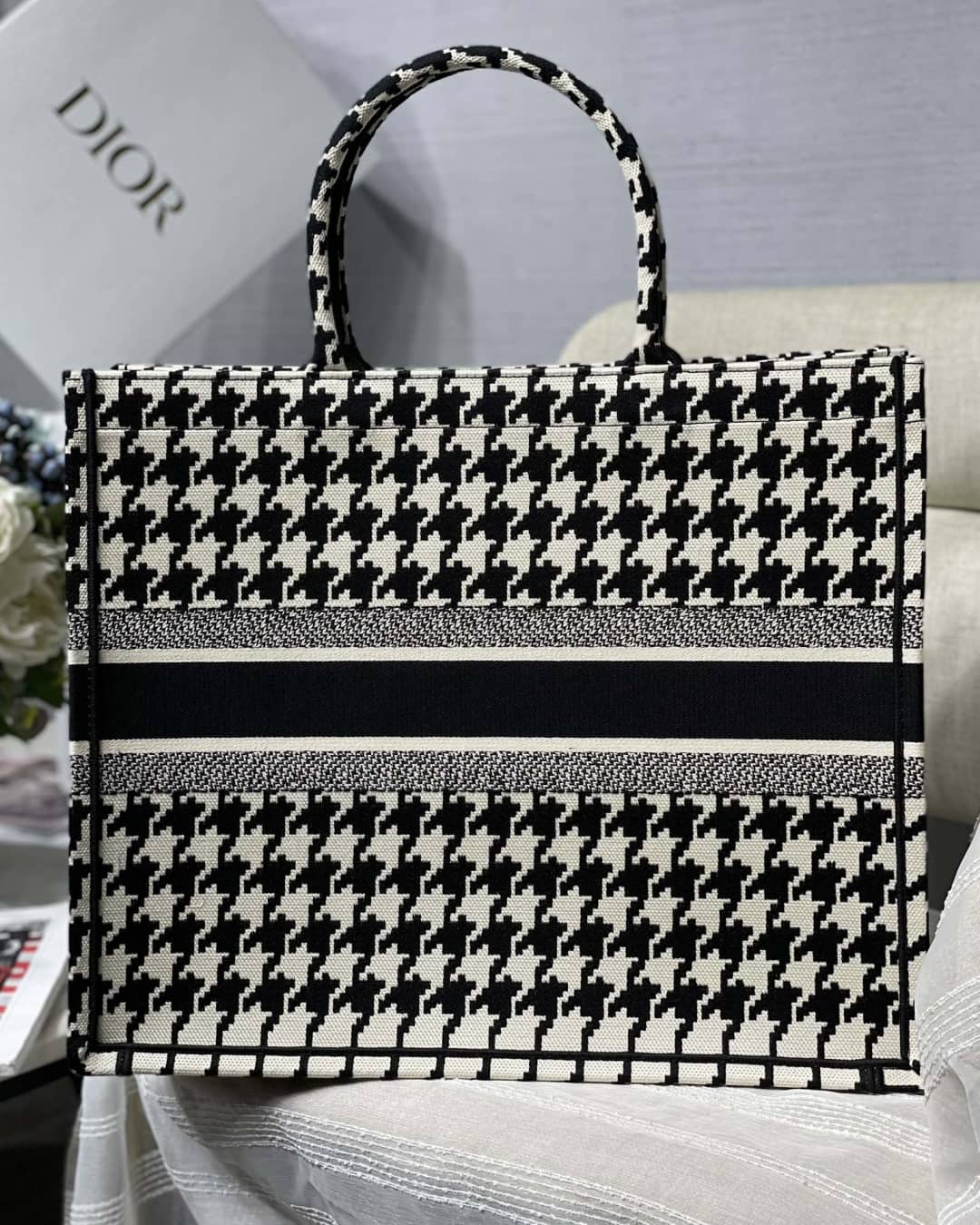 Chr1st1an D10r Tote Bag Dupe CD Book Embroidery
