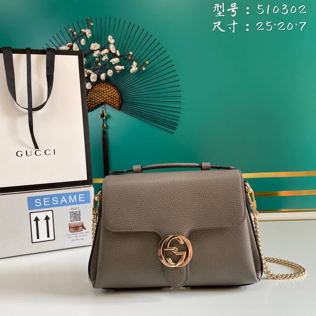 Gvc*1 Interlocking G Chain Shoulder Bag Replica 510302