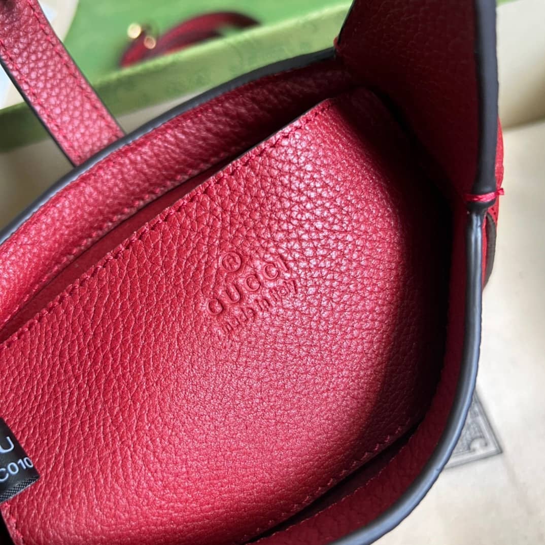 Gvc*1 Jackie 1961 Mini Hobo Bag Red 637091 Replica