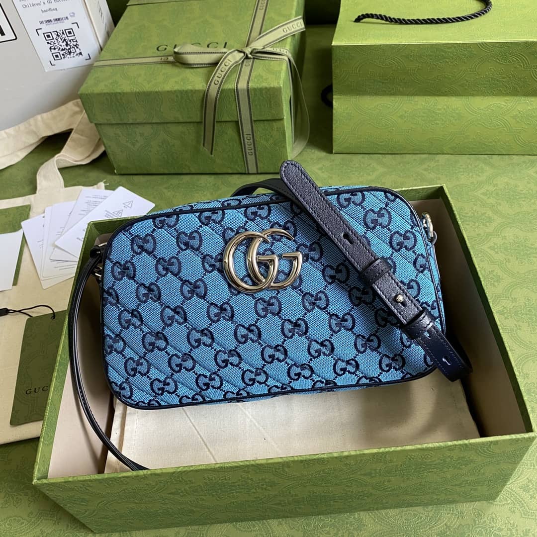 Gvc*1 Marmont Dupe GG Small Matelassé Shoulder Bag Replica 447632