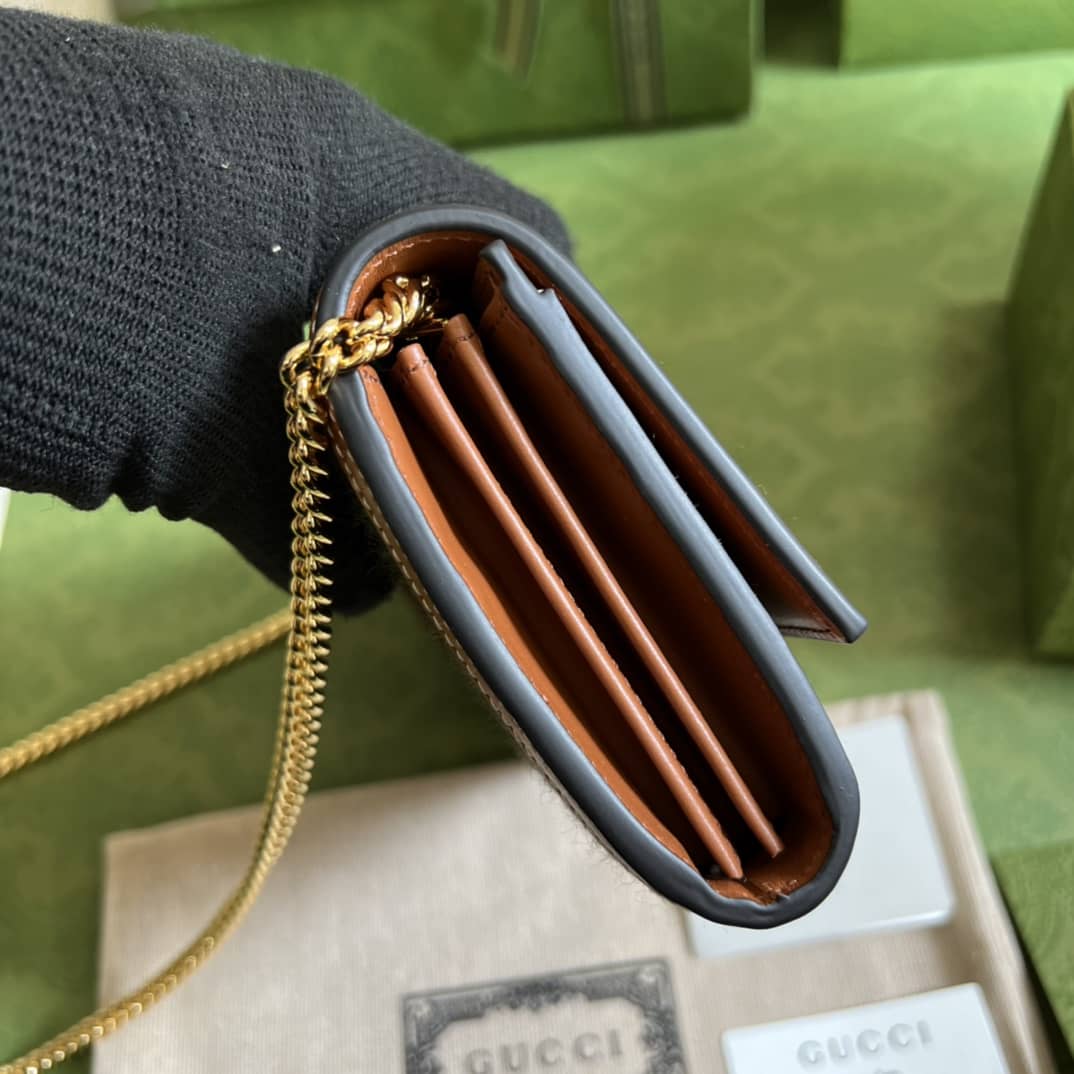 Gvc*1 Jackie 1961 Shoulder Bag Chain Wallet Replica 652681