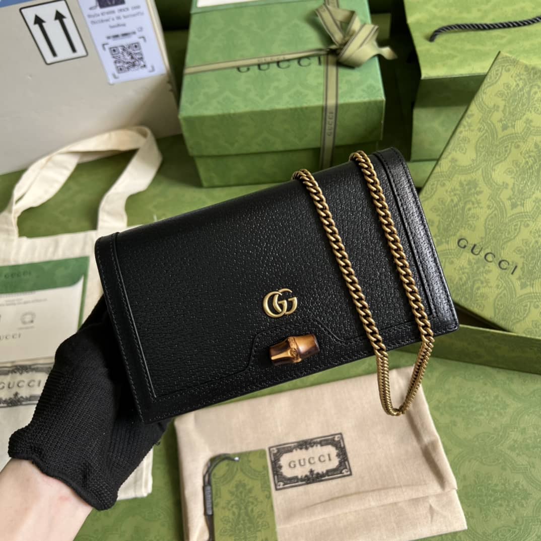 Gvc*1 Diana Mini Crossbody Bag With Bamboo 696817 Replica