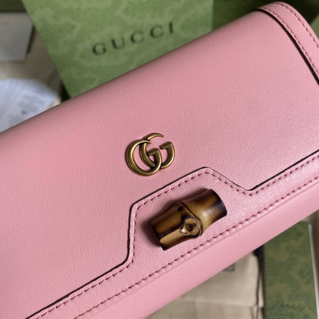 Gvc*1 Diana Bamboo Chain Wallet Replica 658243