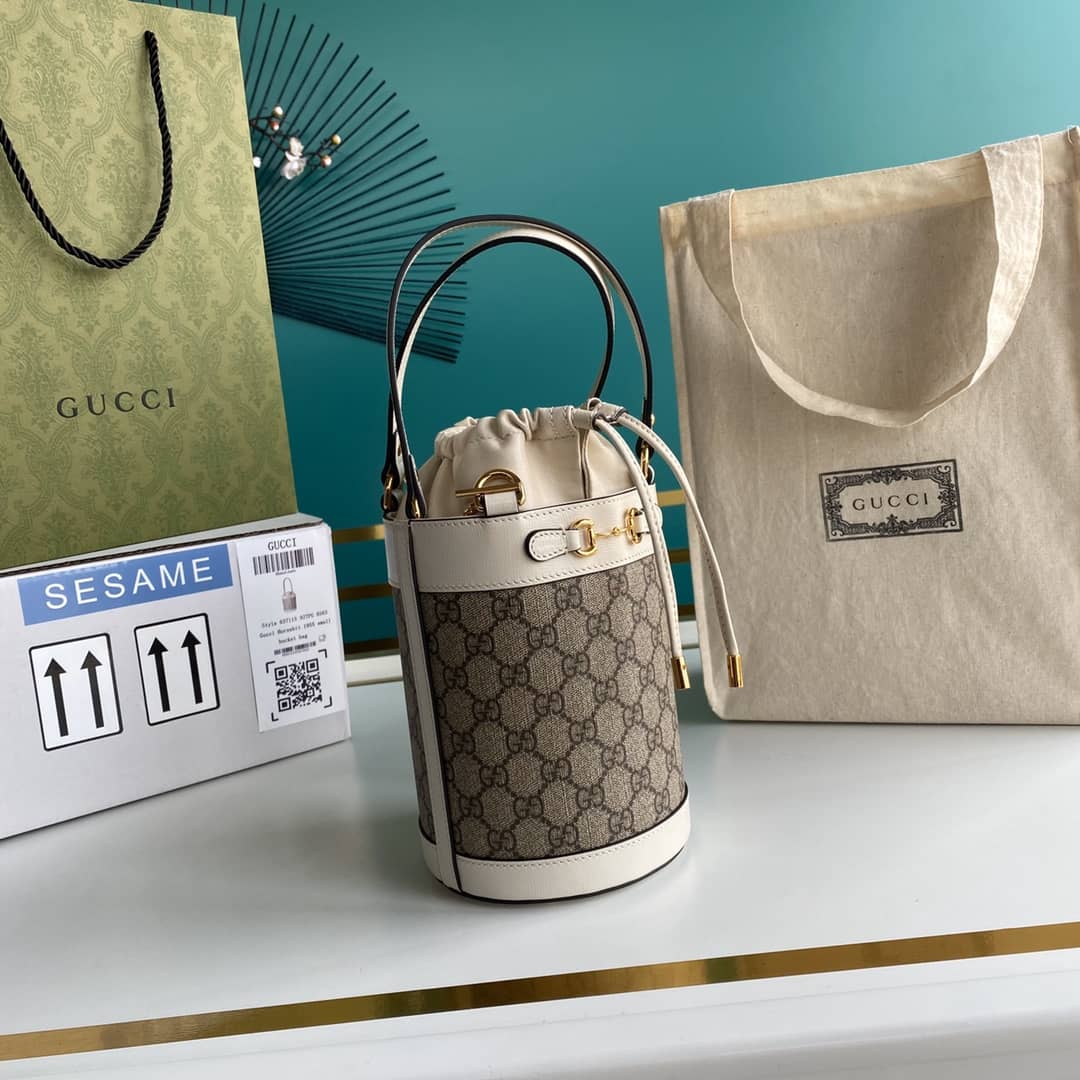 Gvc*1 Horsebit 1955 Small Bucket Bag Replica 637115