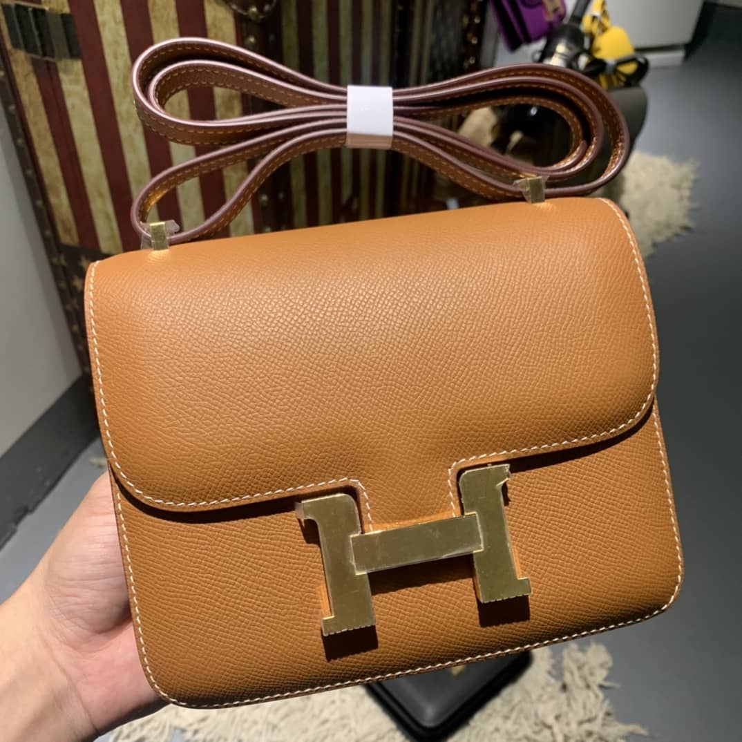 H**me5 Replica Constance Bag 18CM Epsom Leather