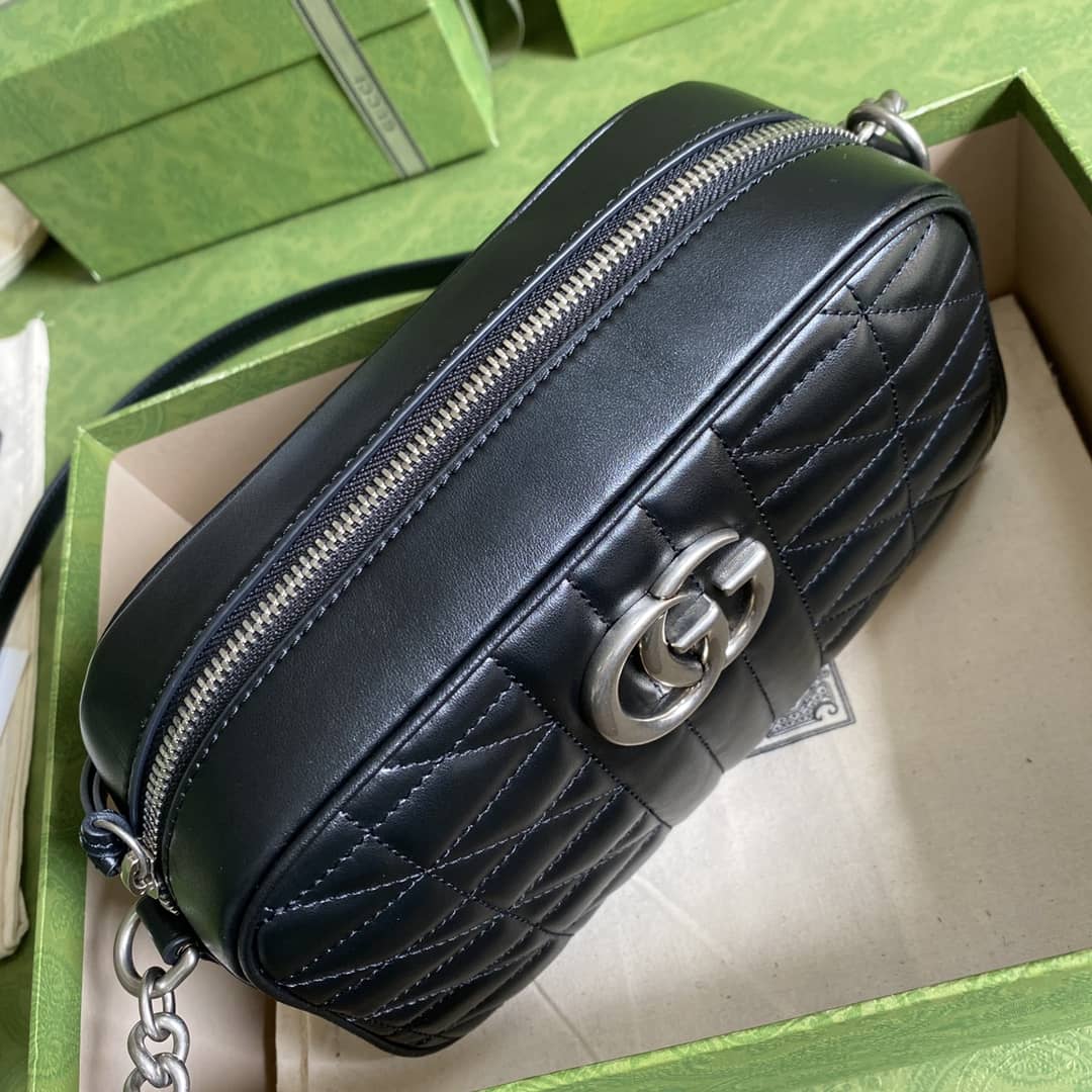 Gvc*1 Marmont Dupe GG Small Matelassé Shoulder Bag Replica 447632