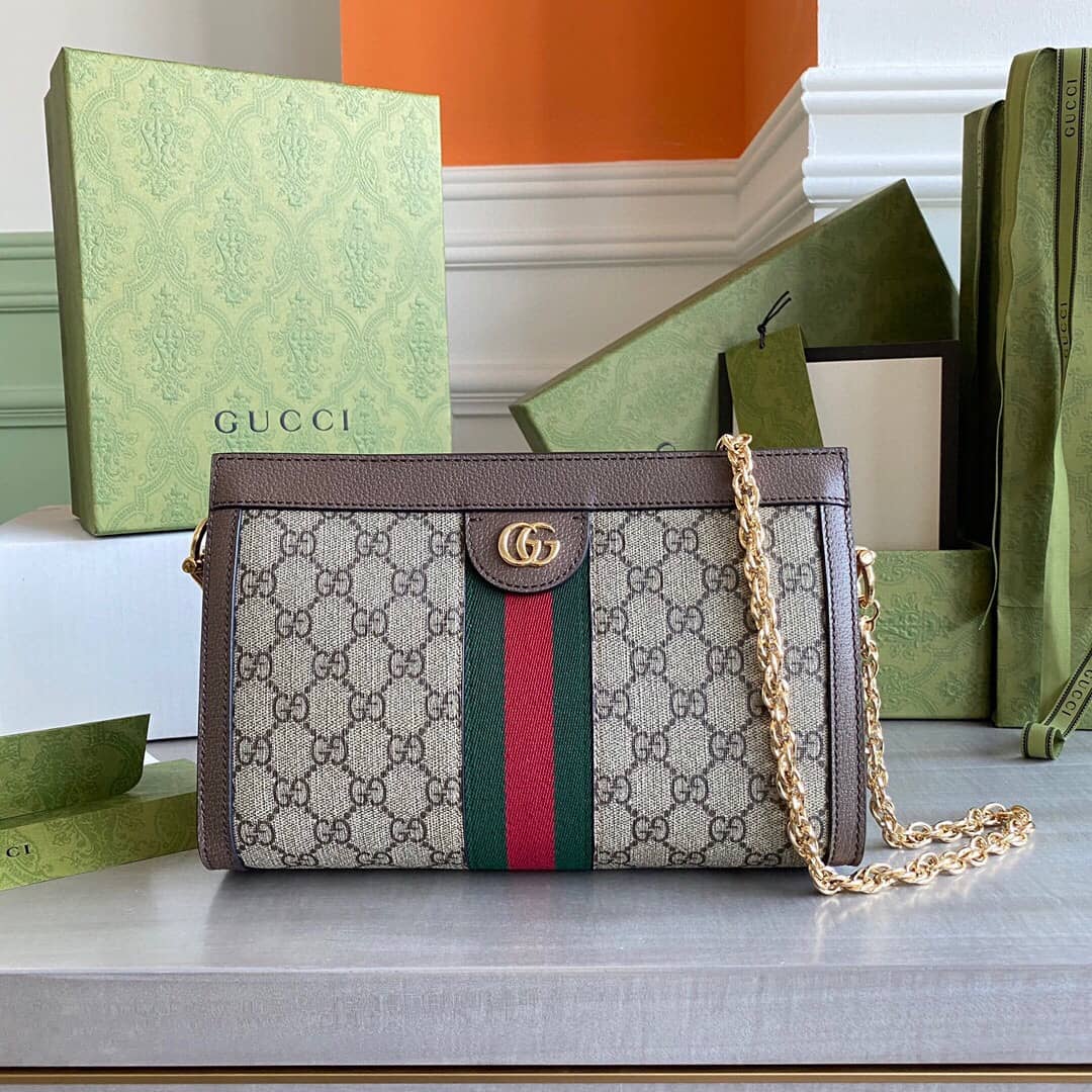 Gvc*1 Ophidia Flora GG Small Svp*me Canvas Shoulder Bag Replica 503877