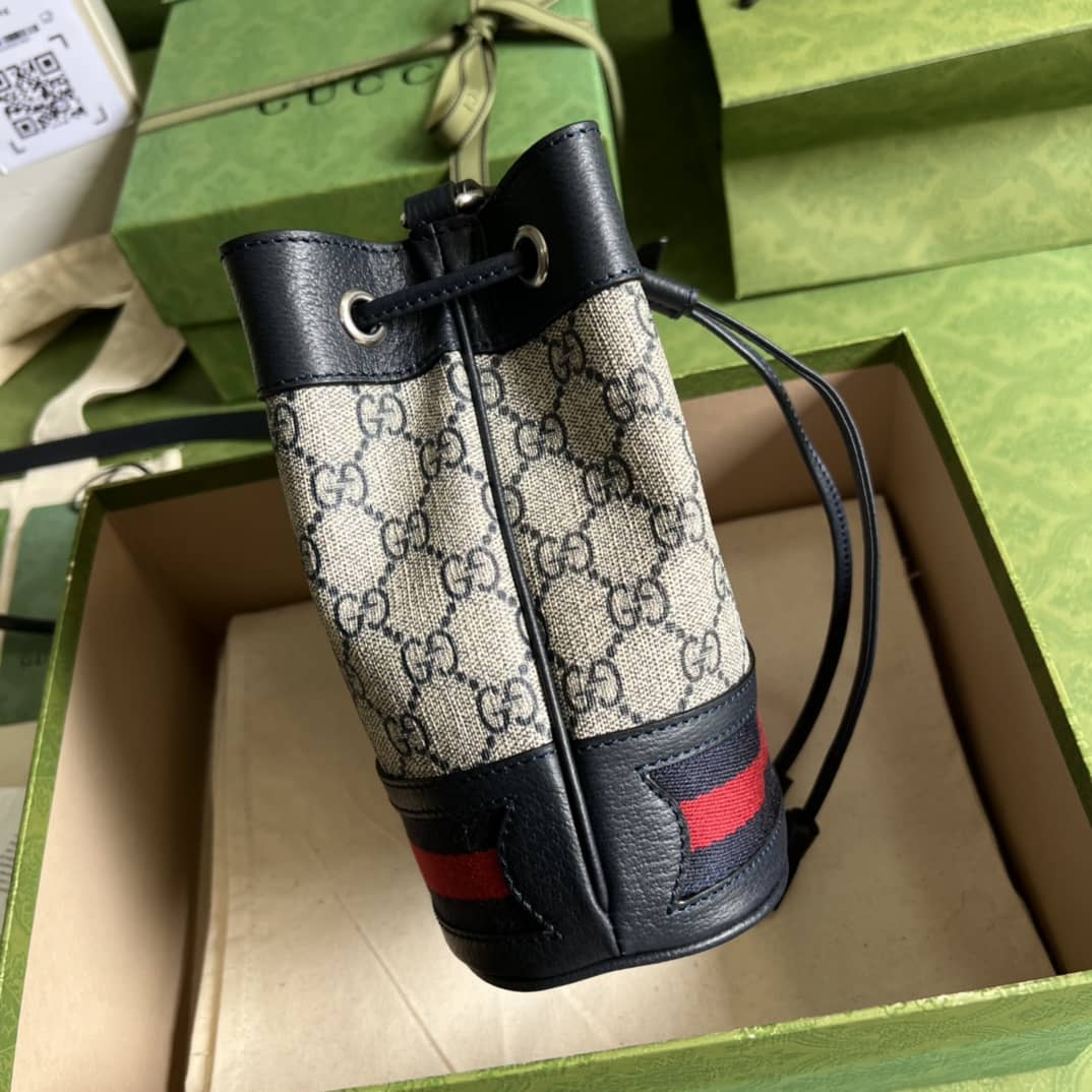 Gvc*1 Ophidia Mini GG Svp*me 550620 Replica Bucket Bag