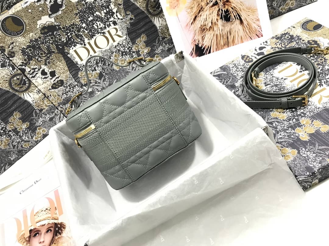 Chr1st1an D10r Travel Lambskin Vanity Case