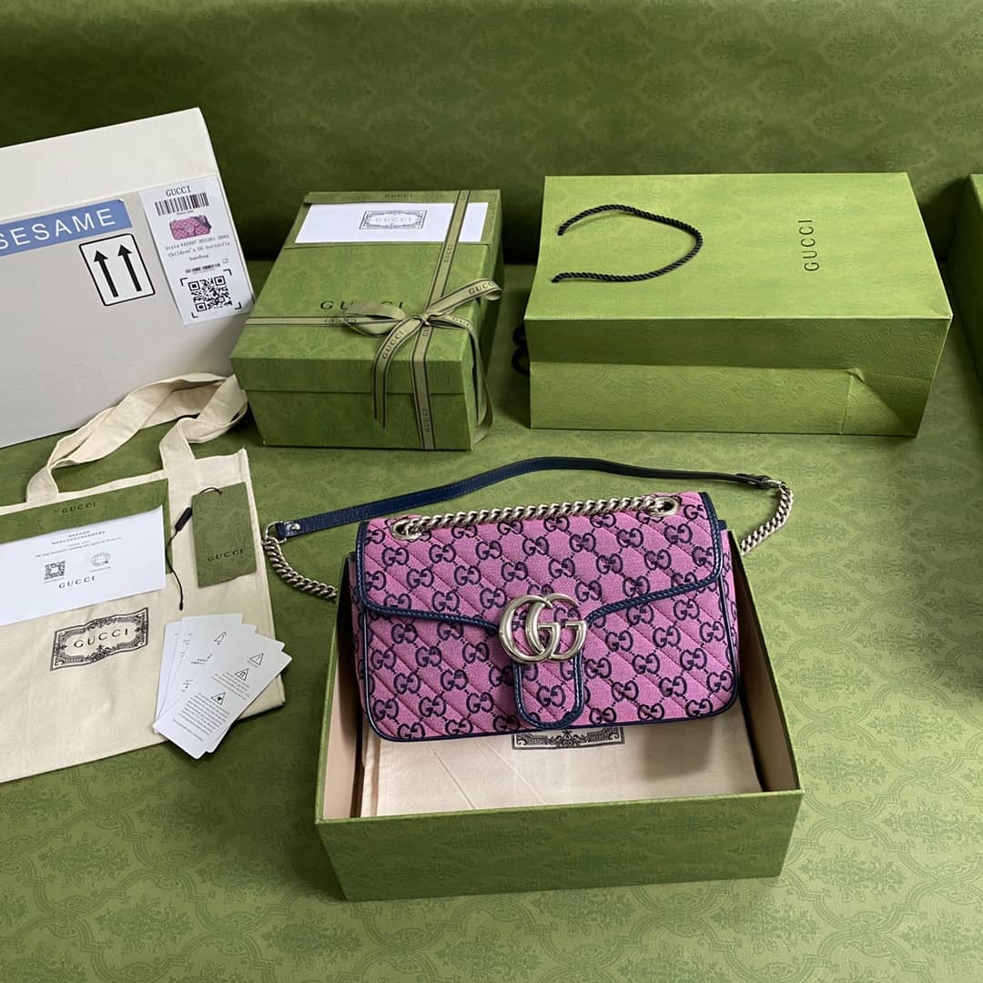 Gvc*1 Marmont GG Small matelassé Shoulder Bag Replica 443497