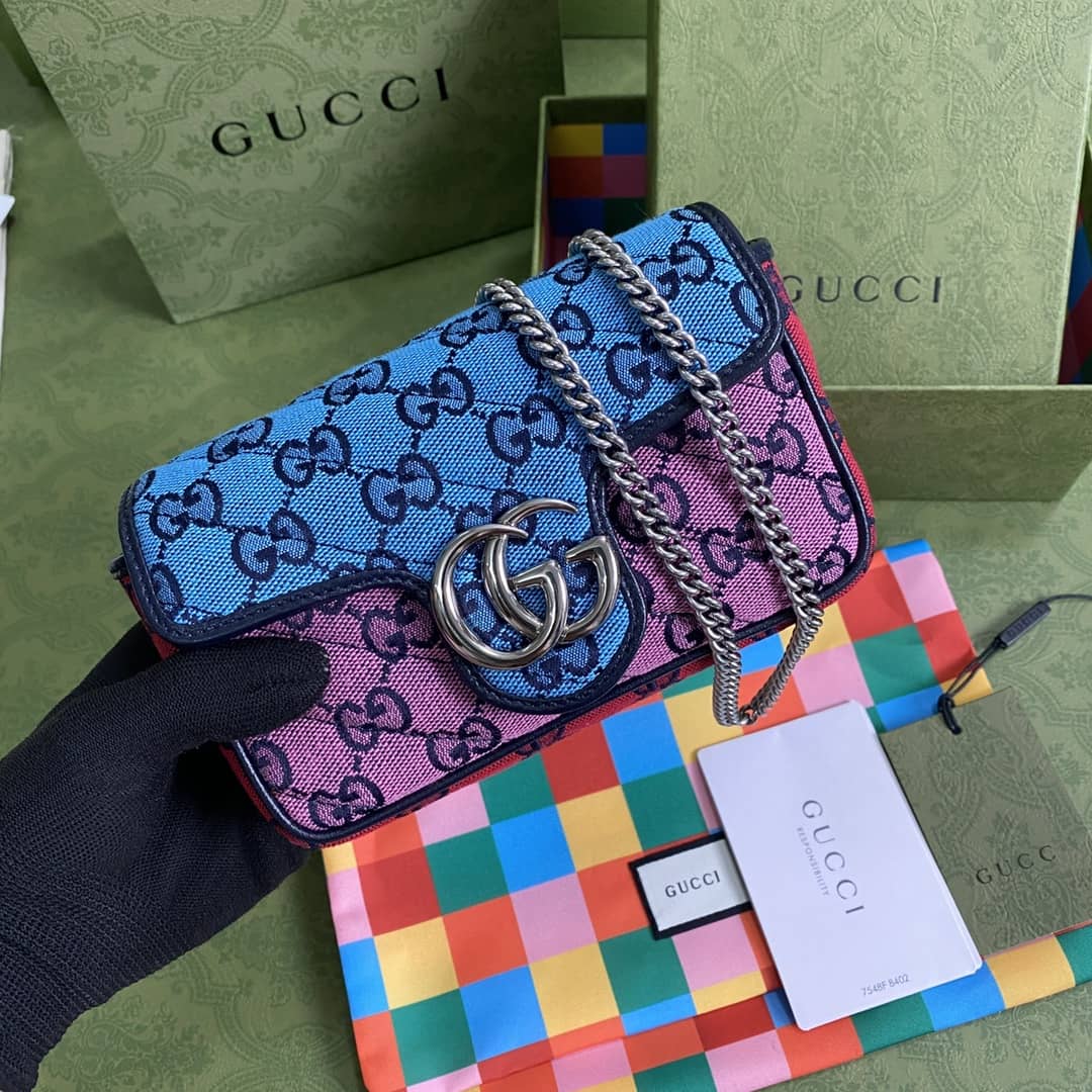 Gvc*1 GG Marmont Matelassé Mini Crossbody Bag Replica 476433