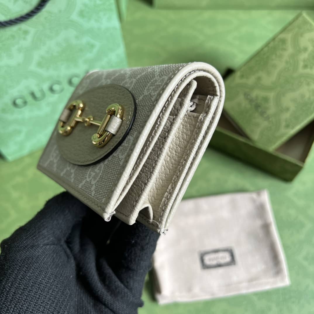 Gvc*1 Horsebit 1955 Card Holder 621887 Replica Wallet