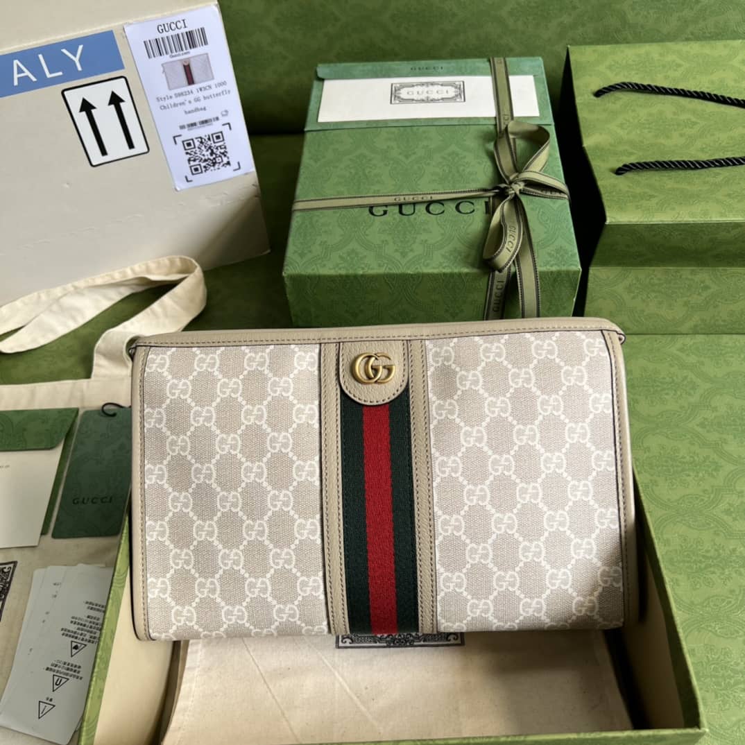 Gvc*1 Ophidia GG Toiletry Case 598234 Replica Clutch