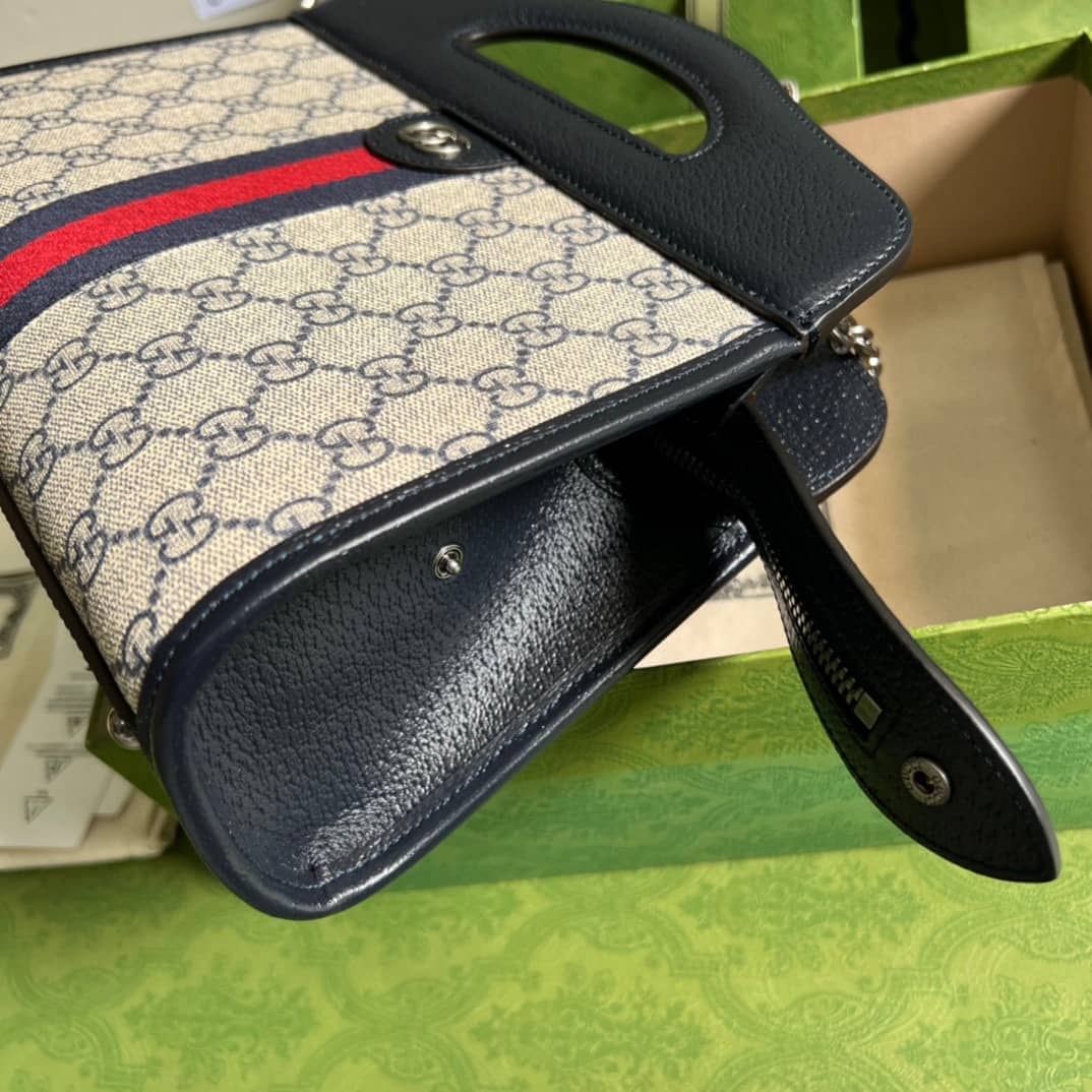 Gvc*1 Ophidia Small Tote With Web 693724 Replica Crossbody Bag