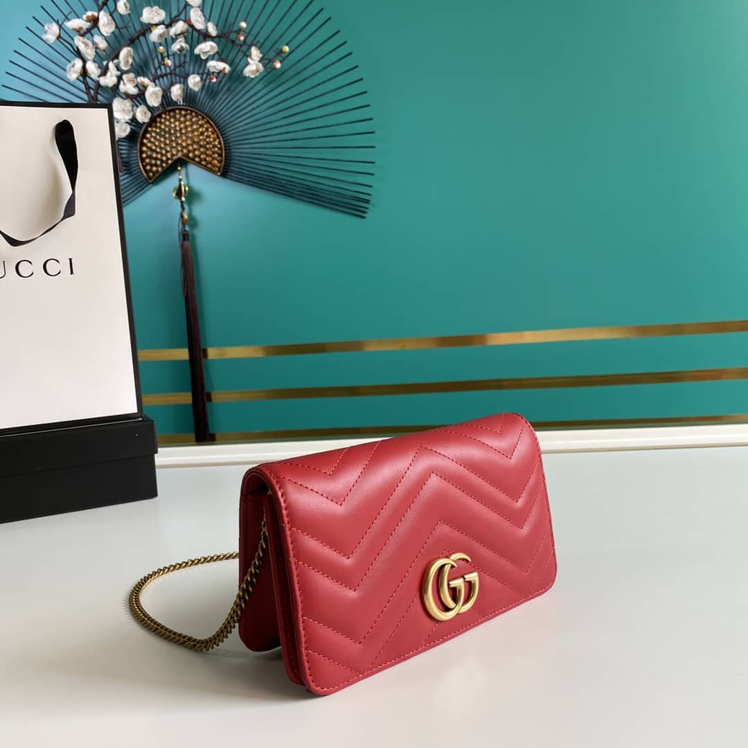 Gvc*1 Crossbody Dupe Marmont GG Matelassé 488426