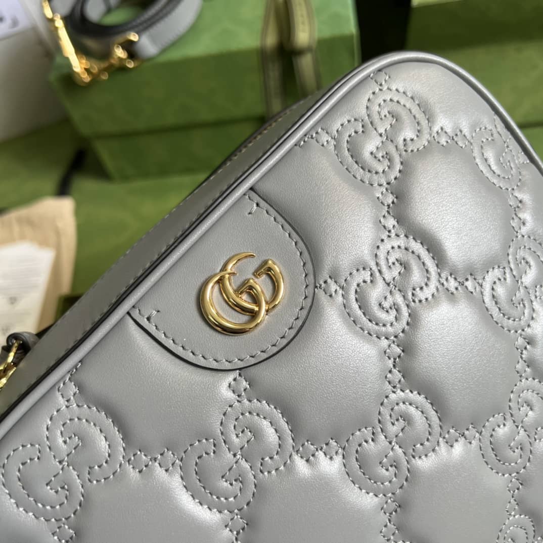 Gvc*1 GG Matelassé Leather Shoulder Crossbody Handbag 702234 Replica
