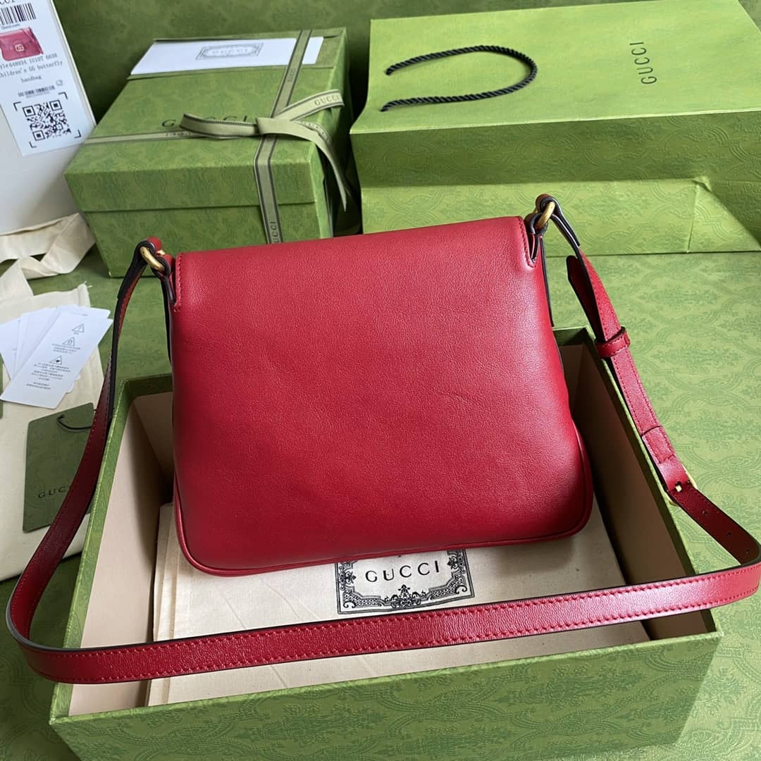 Gvc*1 Double G Messenger Shoulder Bag Replica 648934