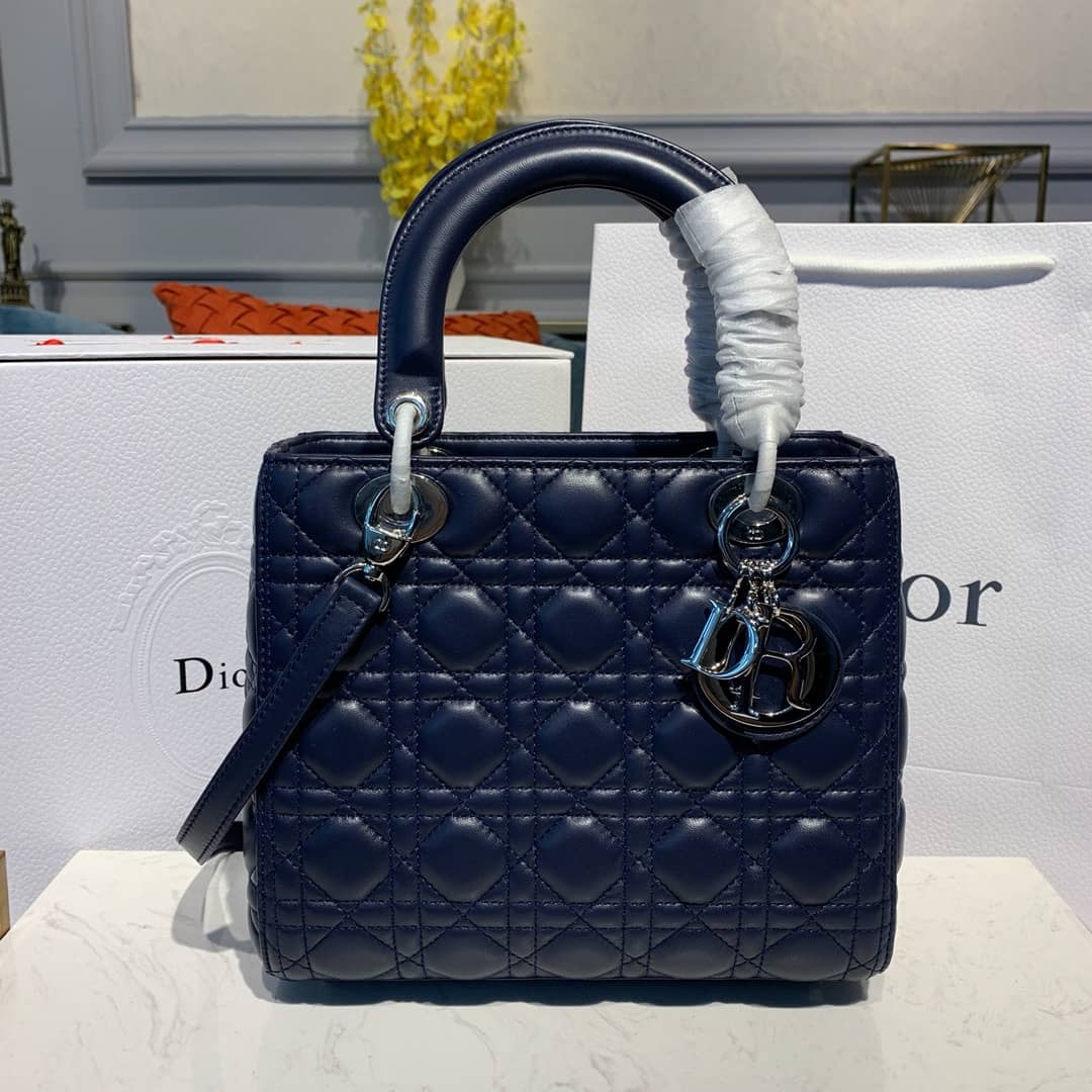 Chr1st1an D10r Lady D10r 24CM Replica Bag