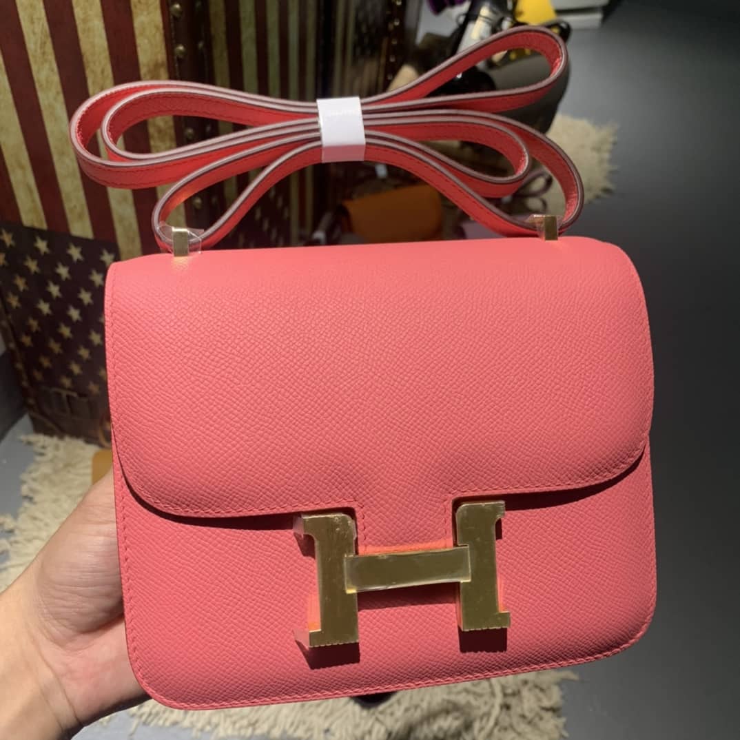 H**me5 Replica Constance Bag 18CM Epsom Leather
