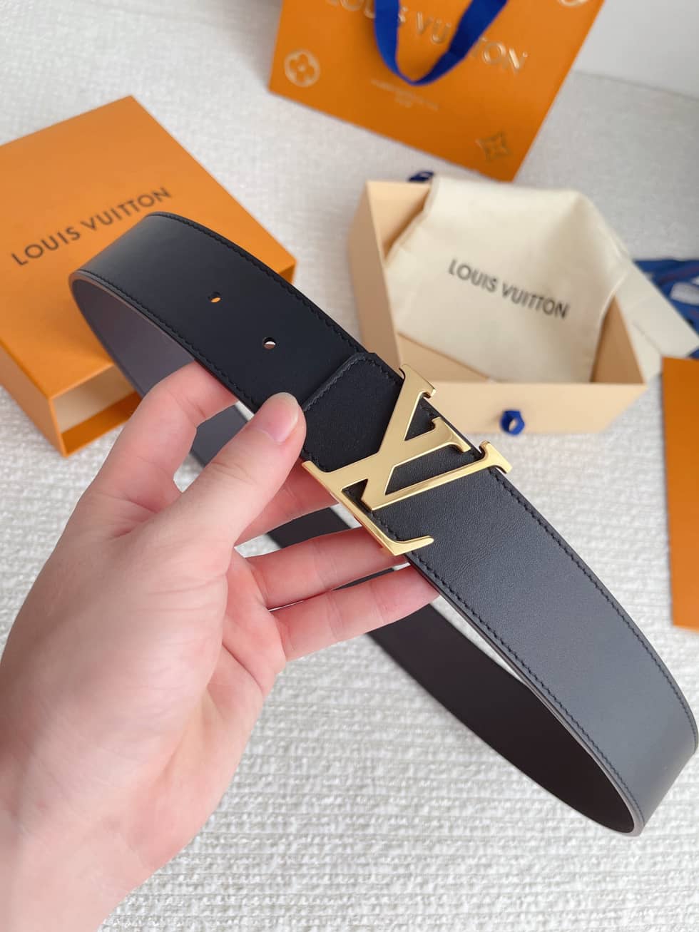 Replica L0vis Vvtt0n Buckle Belt 40mm