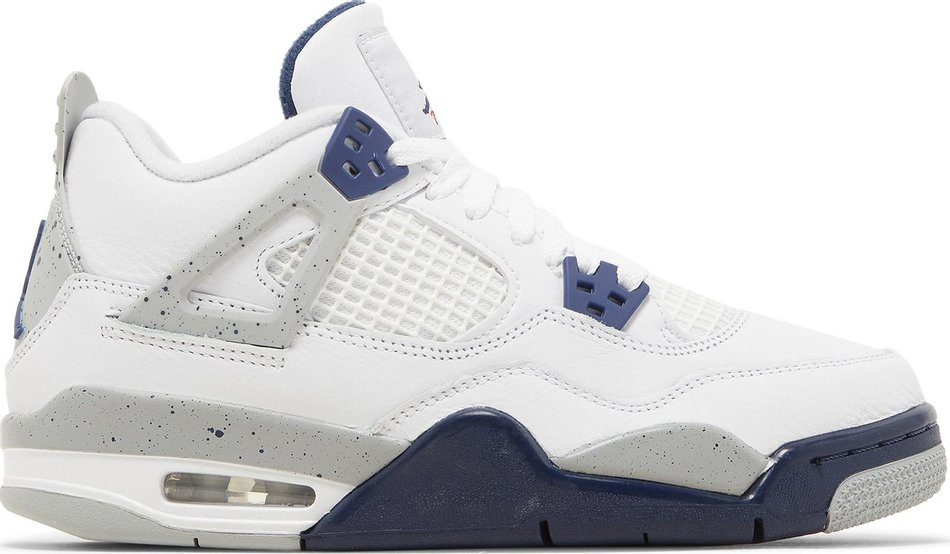Jordan Reps 4 Retro GS  Midnight Navy  408452-140 Reps
