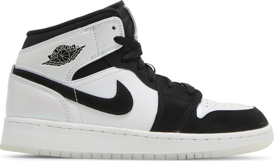 Air Jordan 1 Mid SE GS  D1am0nd  DN4321-100