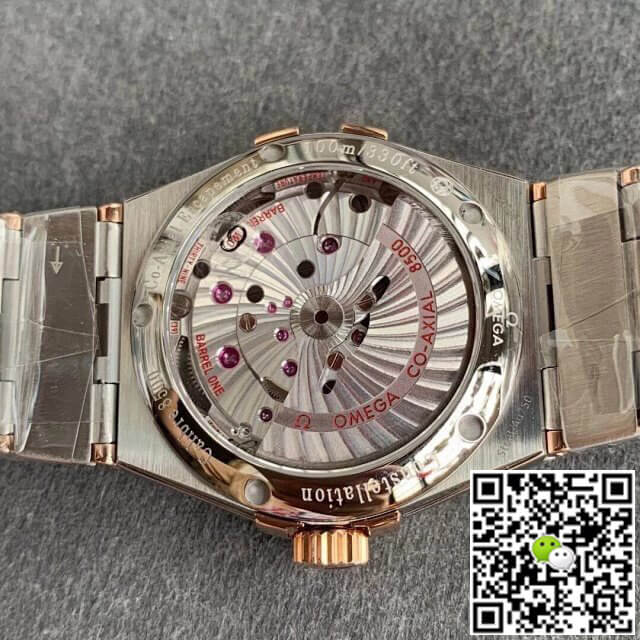 Replica 0me*ga Constellation 123.20.38.21.52.001 1:1 Best Edition VS Factory Silvery White Dial